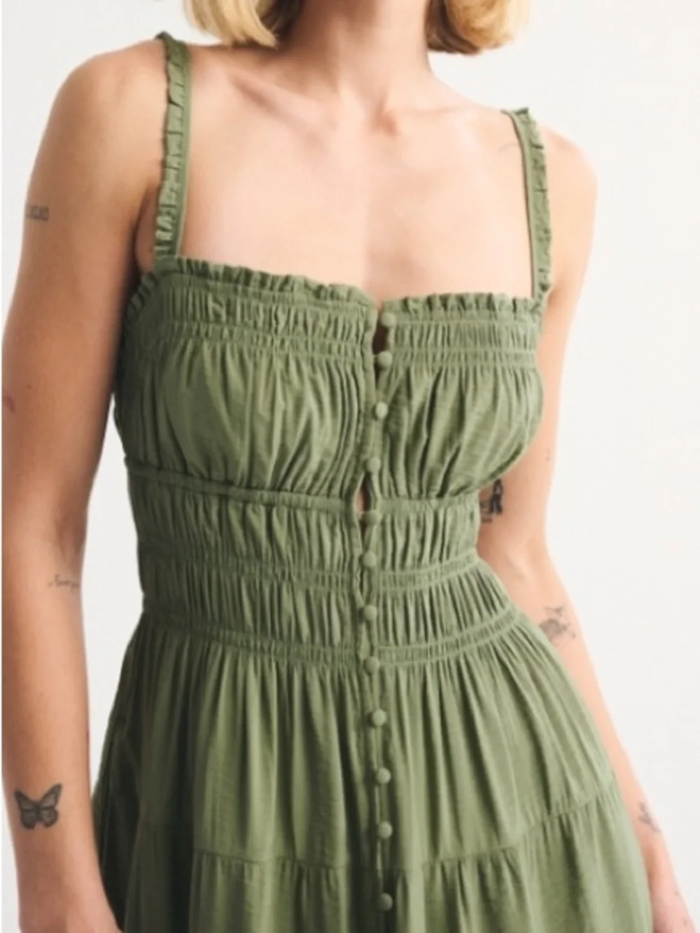 ISO Smocked Maxi Dress